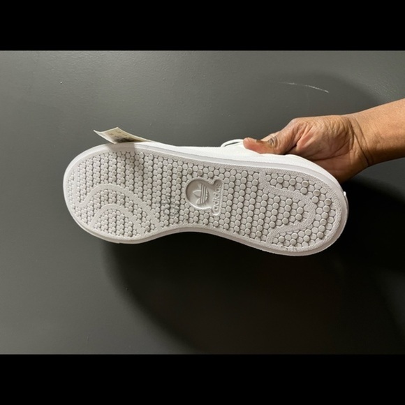 Adidas unisex stein smith prime green white shoe - Picture 5 of 14